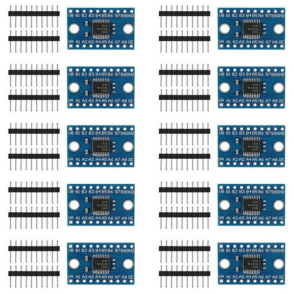 10PCS TXS0108E 8 Channel Level Conversion Module High Speed Full Duplex 8 Way Bi-Directional Converter for
