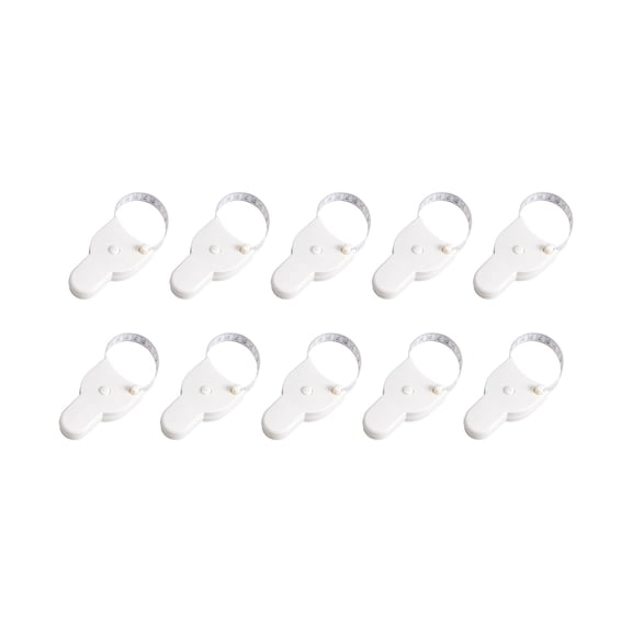 10PCS Tape Measure for Body Measurements, 60" Auto-Lock Retractable Measuring Tape, Dual Scale Inches & cm, Portable Handheld Body Tape for Waist Arms Hip Fitness Sewing