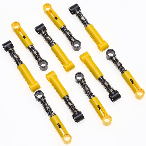 10PCS Technic Shock Absorber Compatible with Technic Parts 76537 Technic Shock Absorber 6.5L with Hard Spring