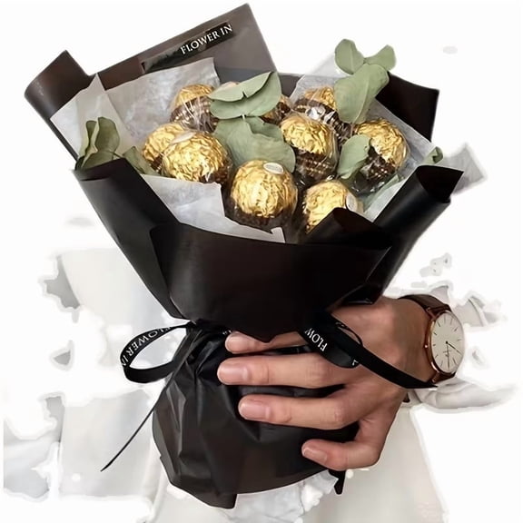 10PCS Transparent Round Acrylic Gift Boxes with Lids for Valentine's Day Bouquets and Candy Displays