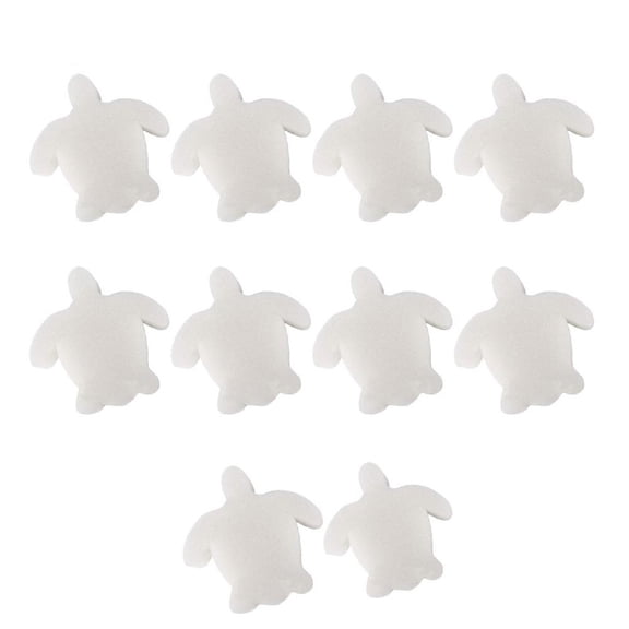 10PCS Turtle Shape Oil Absorbing Sponge for Bathtub Swimming Pool Oil Skimmer