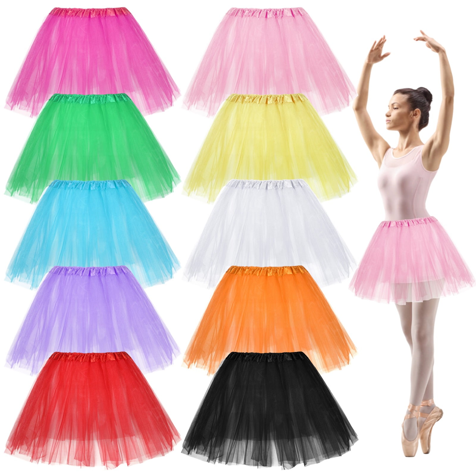 strapless open back dress Professional Hot Pink Tutu with no Decoration – Giselle Tutus