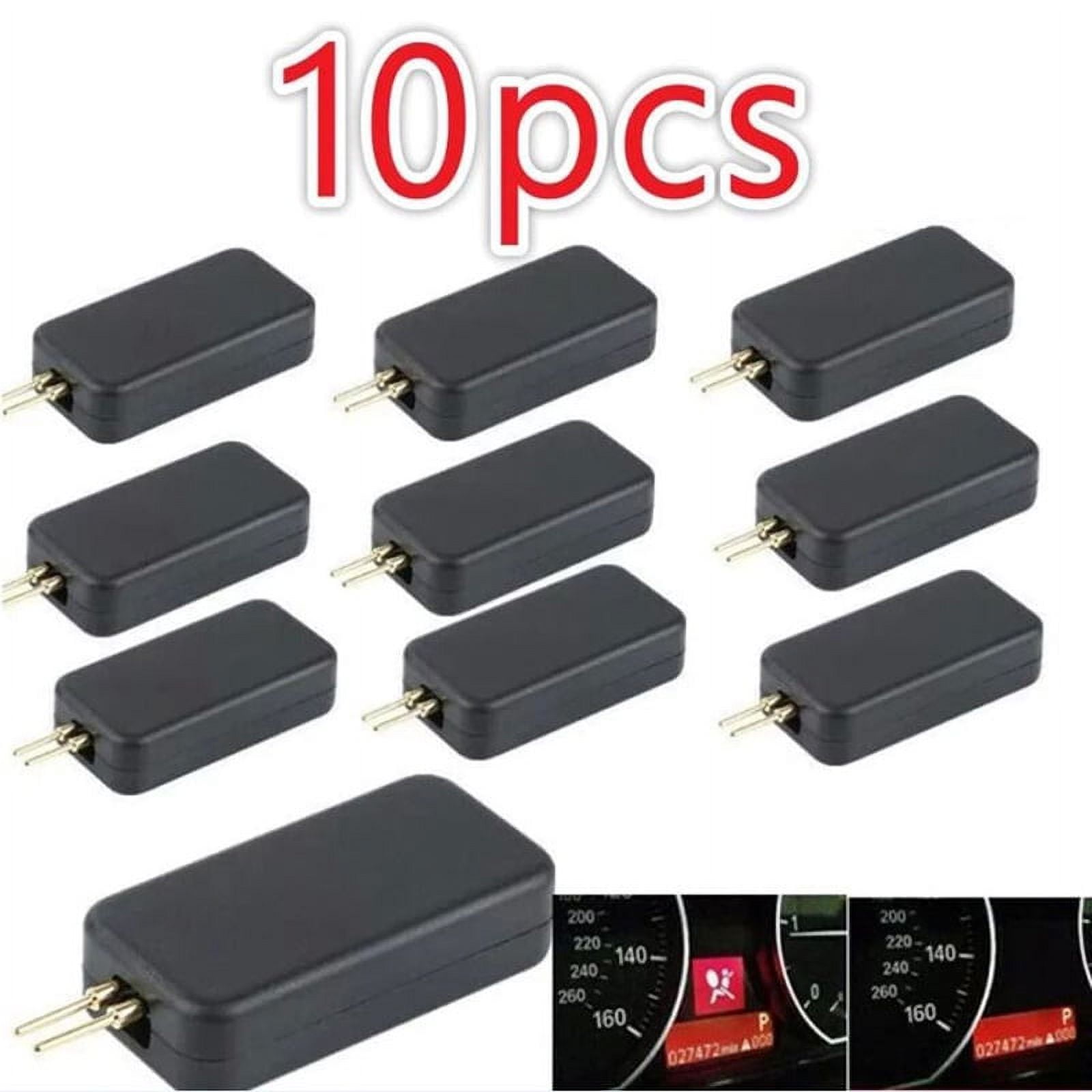 10PCS Universal Car SRS Airbag Simulator Emulator Resistor Bypass Fault ...