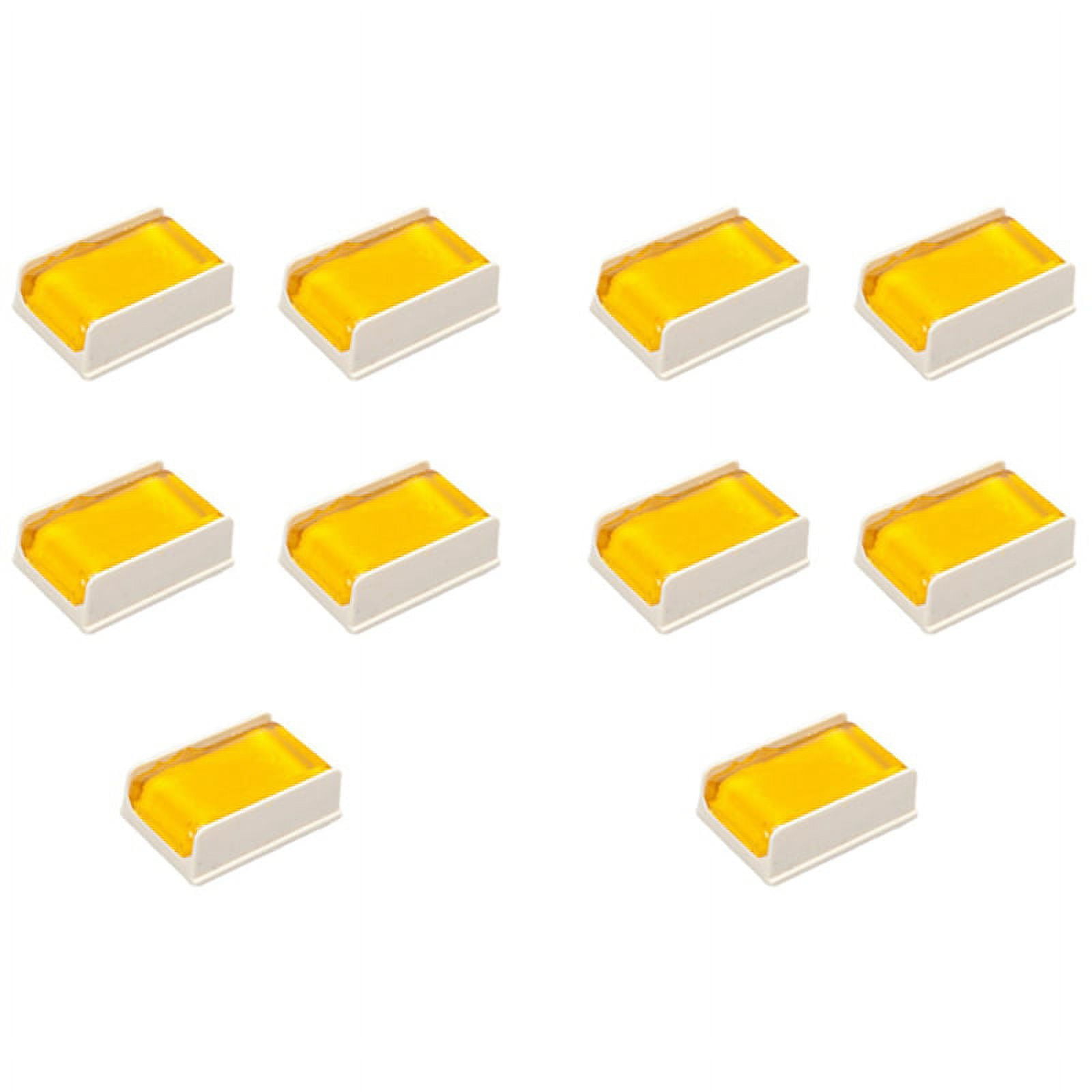 10PCS White Bow Rosin Greek Pitch Friction-Increasing Rosin for Violin Viola Cello Bow String Instrument Durable
