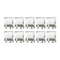 10PCS Window Security Locks,Sliding Screen Installation Clips for Window Rail Ventilation Control