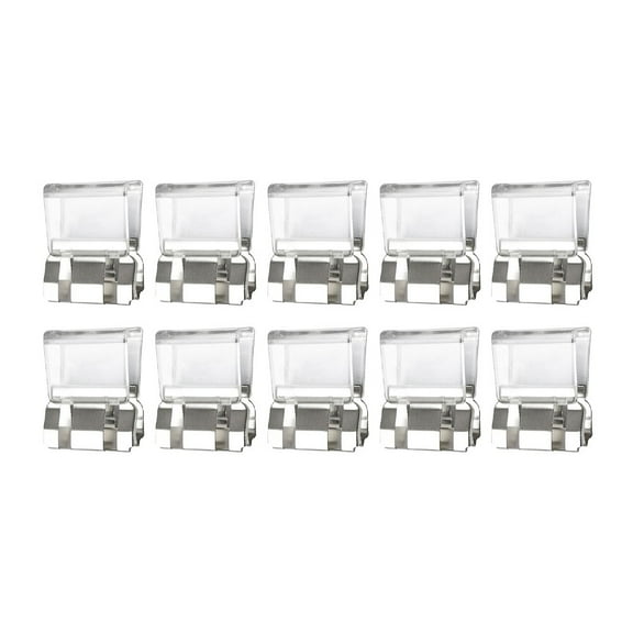10PCS Window Security Locks,Sliding Screen Installation Clips for Window Rail Ventilation Control