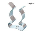 thumbnail image 1 of 10PCS X TOOL SPRING TERRY CLIPS SNAP SHED CLOSED HEAVY DUTY WALL MOUNT CLIPS, 1 of 3