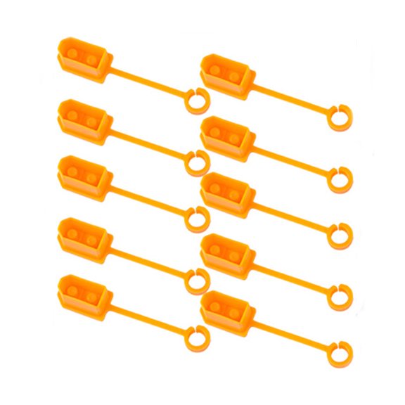 10PCS XT60 Battery Dust-proof Moisture-proof Caps Plug Connector Rubber Terminal Insulated Protective Cover Caps Case Suitable for RC Lipo Plug Protector Cover Caps