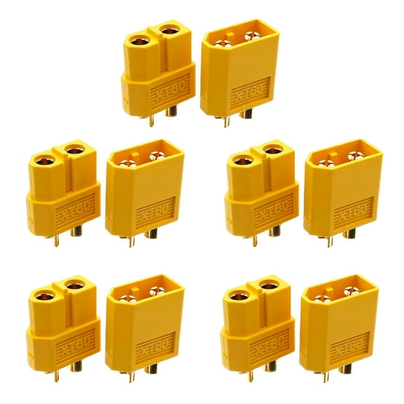 10PCS XT60 Connector Plug Male Female Bullet Drone Connectors Plug For FPV Racing Drone Battery Protective for Shell