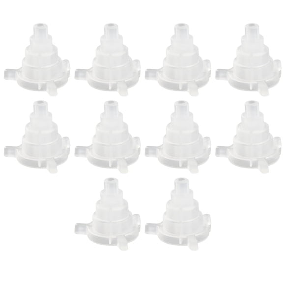 10PCS for SPE Solid Phase Extraction Column Adapter 1/3/6/12ml -Connector,10 * SPE Connector,Transparent