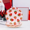 thumbnail image 1 of 10PCs Strawberry Theme Disposable Paper Plates 7" Round Lovely Strawberry Decorative Paper Plates for Birthday Valentine's Christmas Party Supplies or Everyday Use, 1 of 4