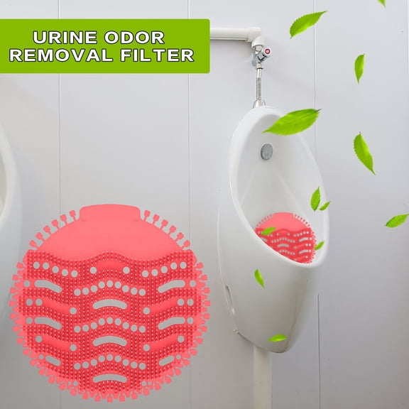 10PCs Toilet Deodorizing Filter Mesh,5.9" Fragrances Disc Male Urinal Fragrances Mat Toilet Deodorizing Fragrances Screen,Powerful Odor Removal with Pleasant Scent Easy to Use for Urinal,Round