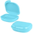 thumbnail image 1 of Orthodontic Retainer Case with Vent Holes, 10 Pack – Blue, 1 of 7