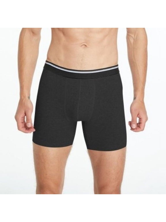 10PK Mens Boxer Briefs Cotton Underwear Trunks Shorts Flex Stretchable Waistband