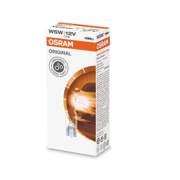 10PK - Osram 2825 W5W 12V ORIGINAL High-Performance Automotive Bulb