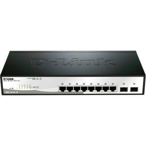 10PORT GIGABIT WEBSMART SWITCH INCLUDING 2 SFP PORTS