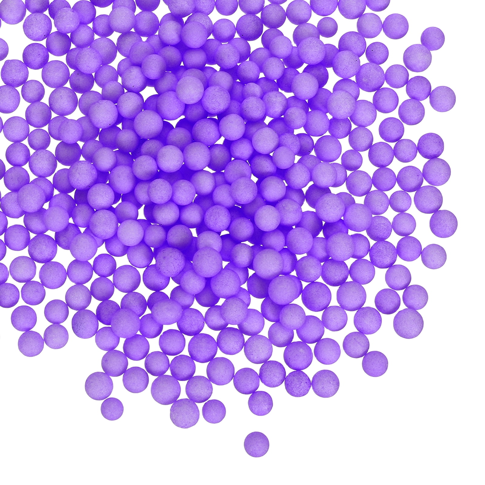 10Pack 0.16"-0.24" Foam Ball, Mini Round Foam Beads Balls for DIY Crafts, Party Decorations, Fillings of Vase Pillow, Dark Violet