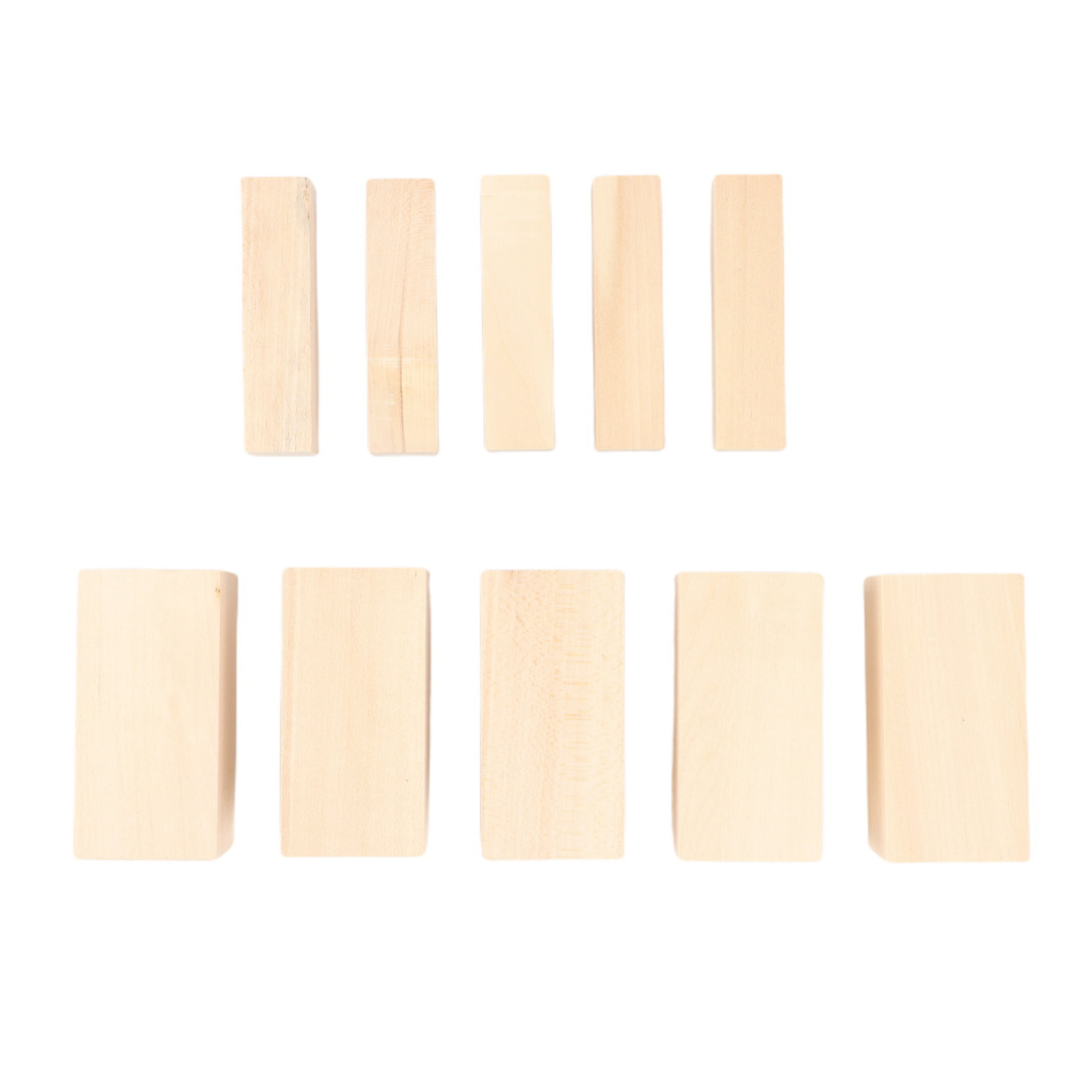 10 Pieces Basswood Carving Blocks Soft Wood Carving Block Hobby
