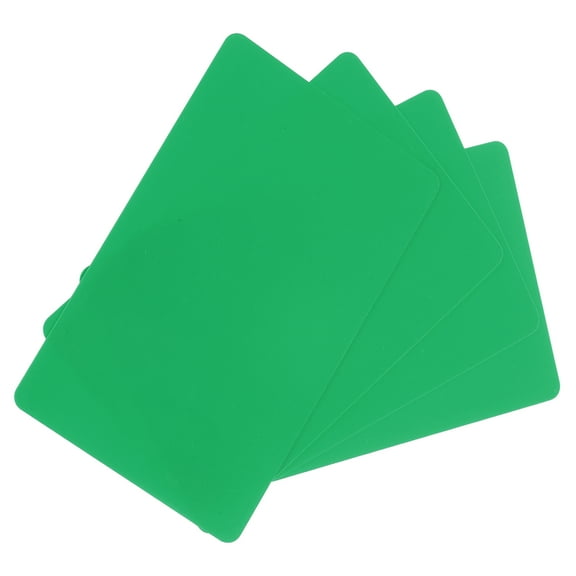 10Pack Blank Cards 20mil Blank Credit Cards Plastic Cards Green