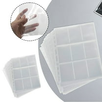 Trading Card Binder With 20 Pages - Holds 360 Cards, Side-Loading Sleeves