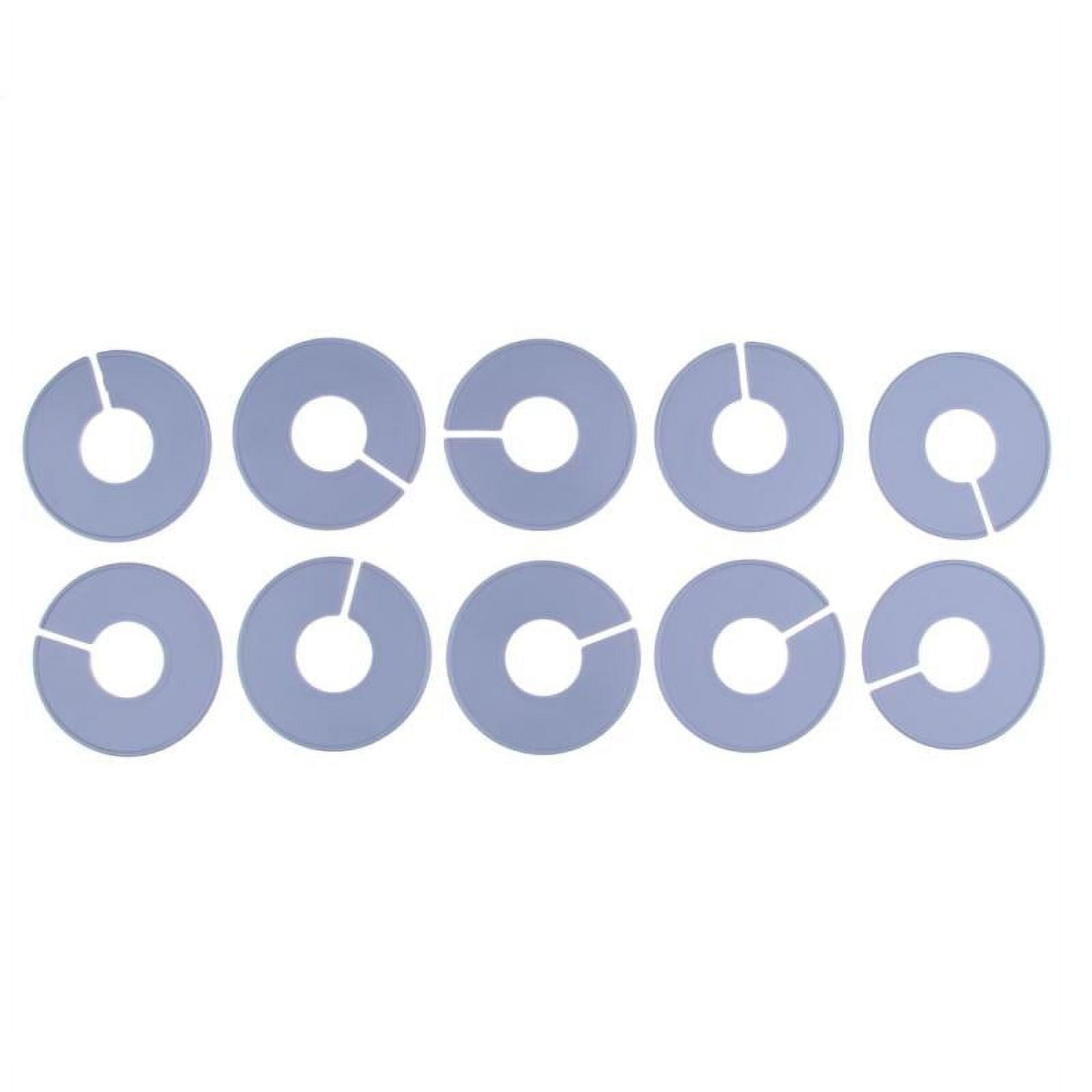 10Pack Clothing Rack Size Dividers Wardrobe Round Hangers Dividers