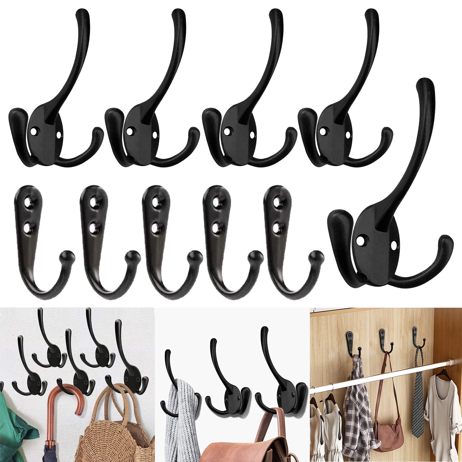 Screw in coat hooks sale