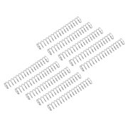 10Pack Compression Spring, 304 Stainless Steel 3.5mm OD 0.2mm Wire 25mm Length Mechanical Spring for Shop Home Repair Project, Silver Tone