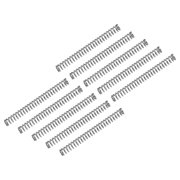 10Pack Compression Spring, 304 Stainless Steel 3mm OD 0.5mm Wire 30mm Length Mechanical Spring for Shop Home Repair Project, Silver Tone