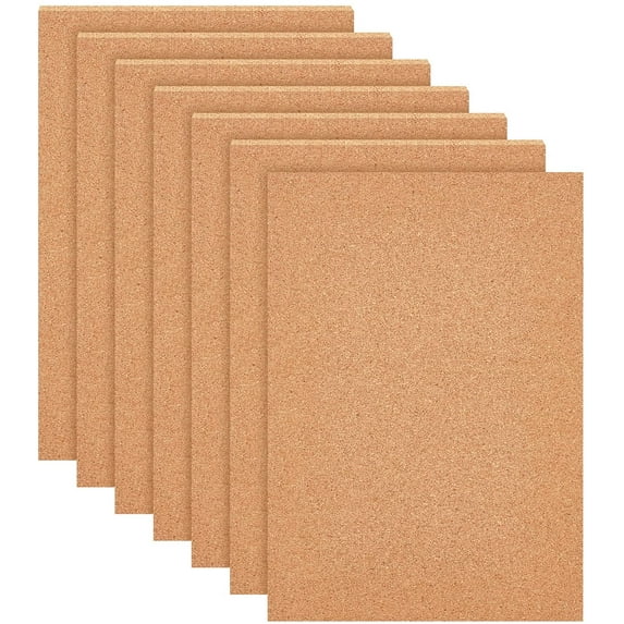 10Pack Cork Sheets Cork Tiles Cork Mat 12x8 Inch