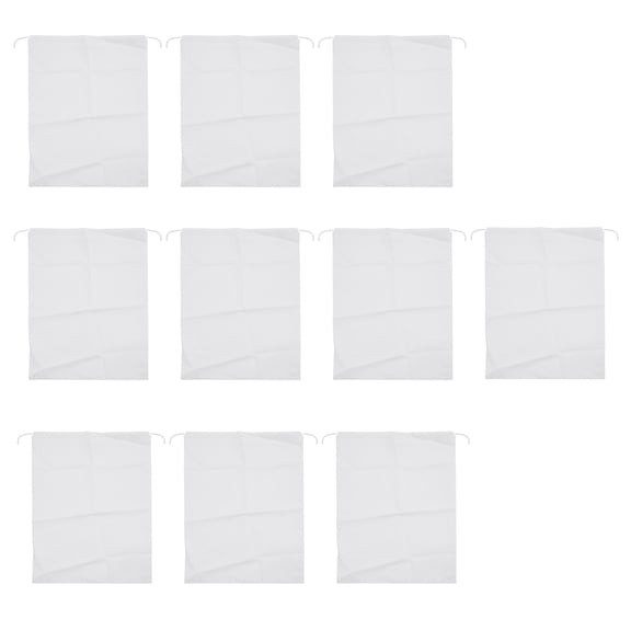 10Pack Drawstring Laundry Bag Laundry Hamper Liner Bag Travel Dirty Clothes Storage Bag for Hotel Camping Home Dorm