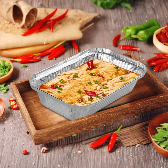 10Pack Drip Pans Compatible with Weber Grills Spirit Gas Grills, Q Grills, Genesis and Genesis II LX 200 300 Series,Disposable Aluminum Foil BBQ Grease Trays, 7 x 4 Inch