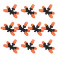 thumbnail image 1 of 10Pack Garden Irrigation Spray Emitters, 5-Way Micro Drip Sprinklers for Garden Watering System [Orange], 1 of 6