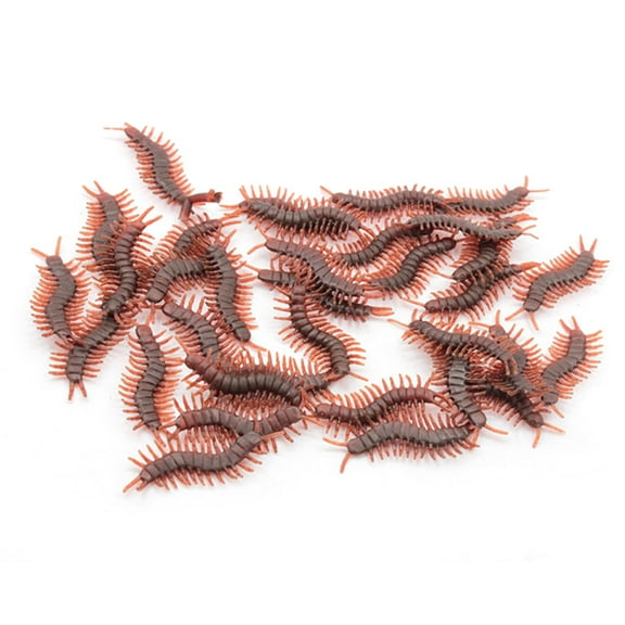 10Pack Imitation Fake Realistic Bugs Prank Joke Gift for April Fools Day Scary Halloween