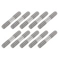 thumbnail image 2 of Uxcell M6x35mm 304 Stainless Steel Double End Threaded Stud Screw Bolt – 20pcs 2 of 6