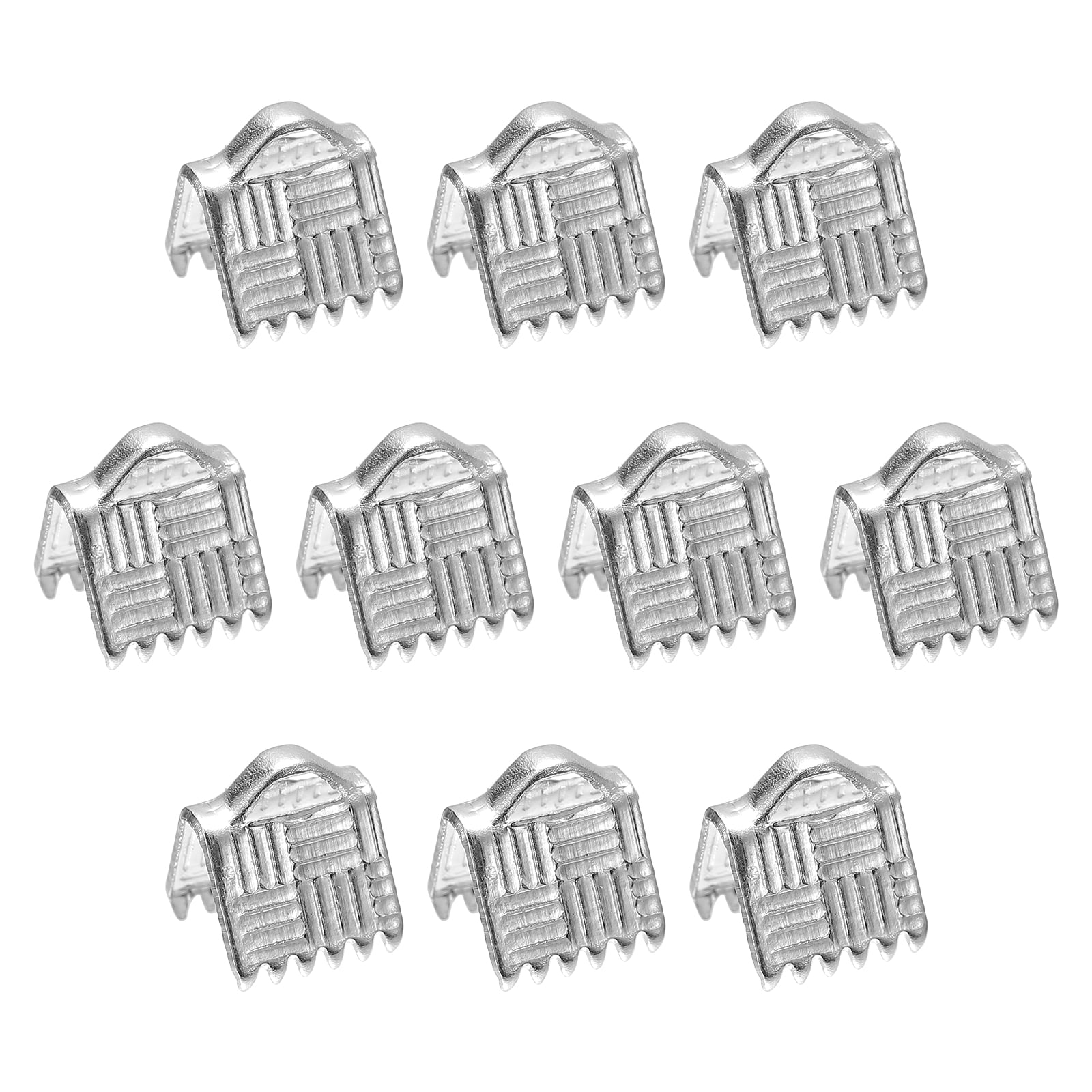 LiQunSweet 100 Pcs Stainless Steel Ball Chain Connectors | Fits 2.4mm Ball Chain For Jewelry Making