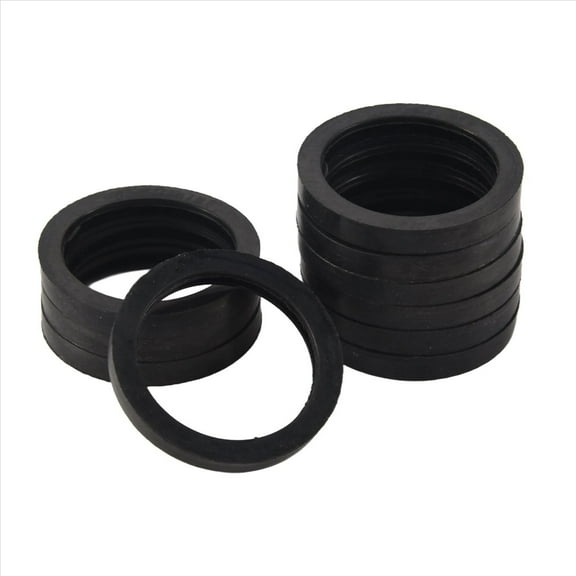 10Pack Rubber Ring Can Gaskets Gas Can Spout Gaskets Fuel Washer Seals Replacement Gas Gaskets for Most Gas Can Spout,10 * Can Gaskets Gas,black