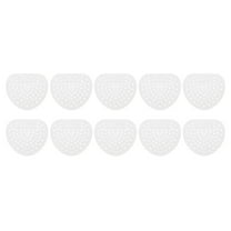 10Pack Urinal Screen Deodorizer, Anti-Splash Vanilla-Scent Urinal Cakes, White