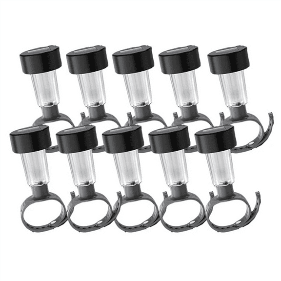 10Packs LED Solar Lamp Waterproof Pool Lights Outdoor Swimming Pool Fence Garden Decoration Lamp for Yard