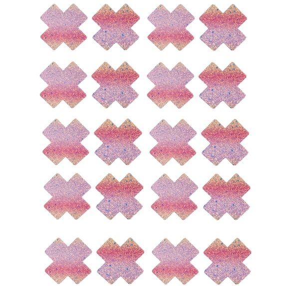10Pair Self-Adhesive Pasties Nipple Cover Fluorescence Breast Petal for Festivals,Raves,Lingerie Gifts