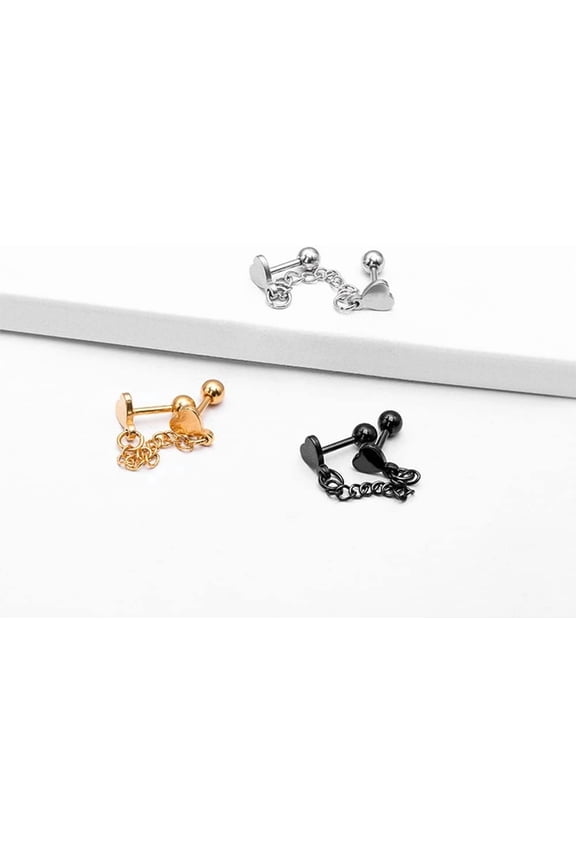 10Pairs Dangle Earrings For Women Fashion Pack- Flawl Cubic Zirconia Rback Earrings For Women With Silver/Gold -Hoop[o1829]