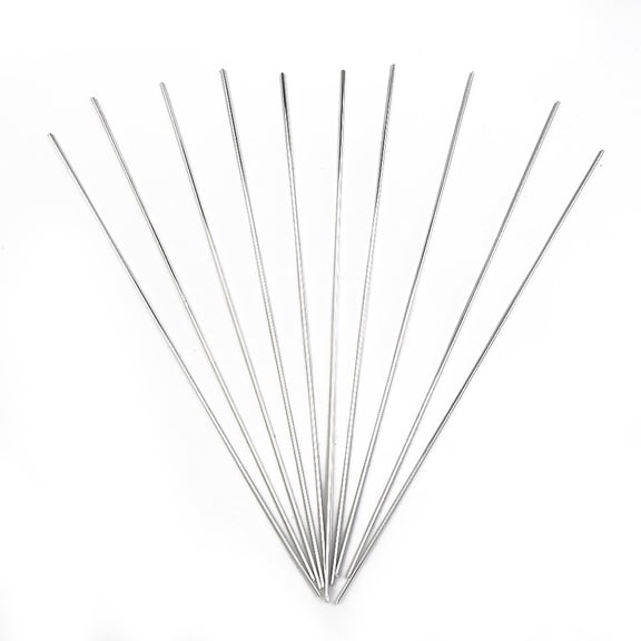10Pc 10Pc Aluminium Welding Rods Wire Brazing Easy Melt Solder Low Temperature 50Cm*3.2Mm