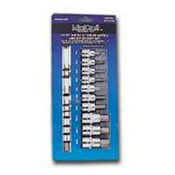 10Pc 3/8, 1/2Dr Hex Socket Set Mintcraft Hand Tool Sets TS1010M 045734901469