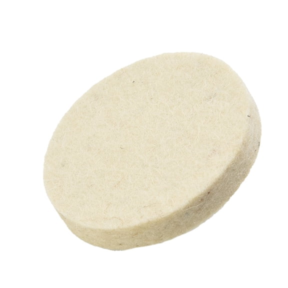 10Pc 50Mm/2" Compressed Wool Felt Disc Polishing Buffing Pads Wheels+ 1 Holder