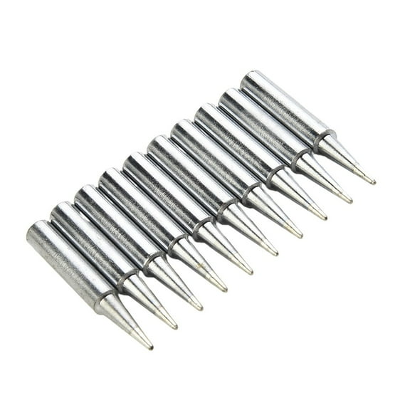 10Pc 900M-T-B -Free Iron Alloy Solder Iron Tips Set for Soldering Station