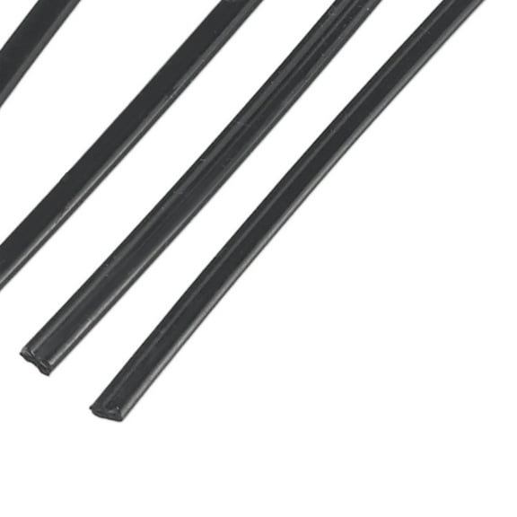 10Pc Black/White 25Cm Abs Plastic Welding Rods for Car Bumper Repair Tools Black