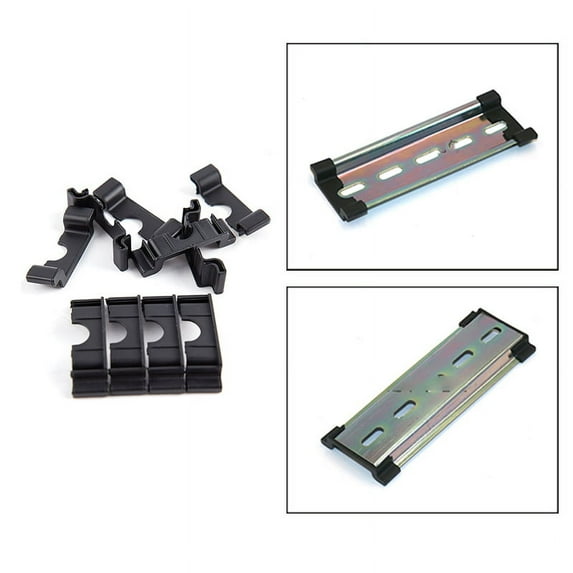 10Pc C45 35mm Din Rail Anti-Scratch End Cap Protector For Din Rail Only End C WA
