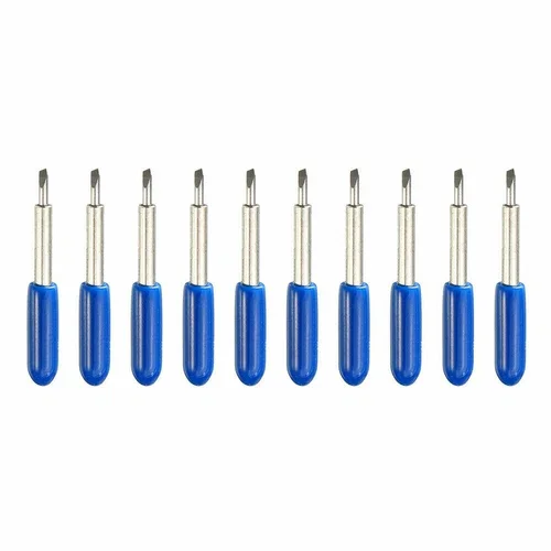 10Pc Lot 60 Degree Cutting Plotter Blade Cemented Carbide For Vinyl Cutter Perf