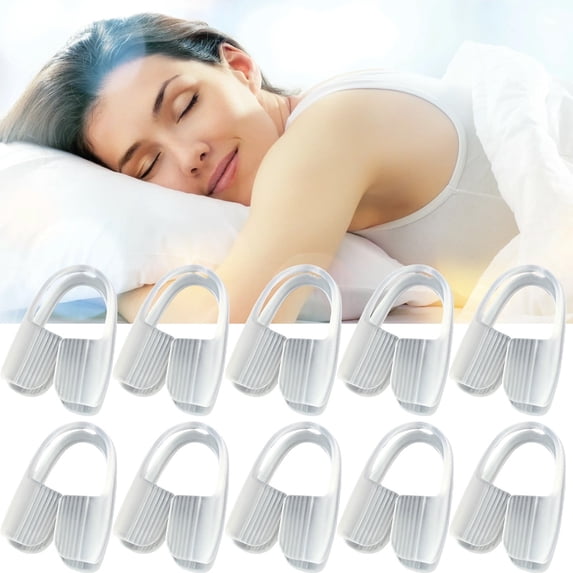 10Pc Molar Sleeve - 10Pc Teeth Grinding Guard Protector Bruxism Pads Ensuring Comfortable Night Sleep Nighttime Teeth Set Odorless and Non Irritating Providing All Day Teeth, Back Makeup Organizers