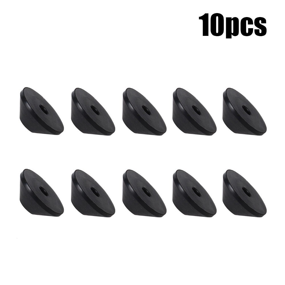 10Pc Non Slip Rubber Fittings to Fix Loose Toilet Seats 6mm & 8mm M6