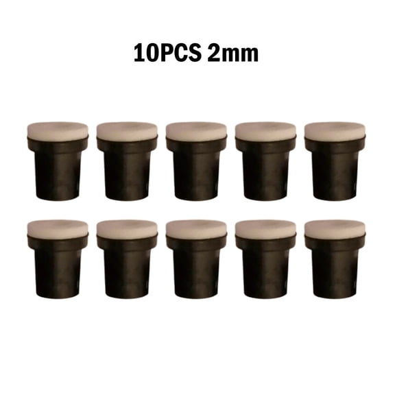 10Pc Sandblaster Nozzles 2-3.5Mm Sandblast Tip for 5Gallon Sandblasting Tanks 2Mm